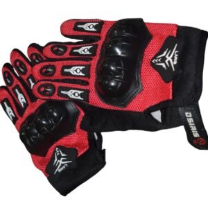 Guantes completos Largos color Rojo