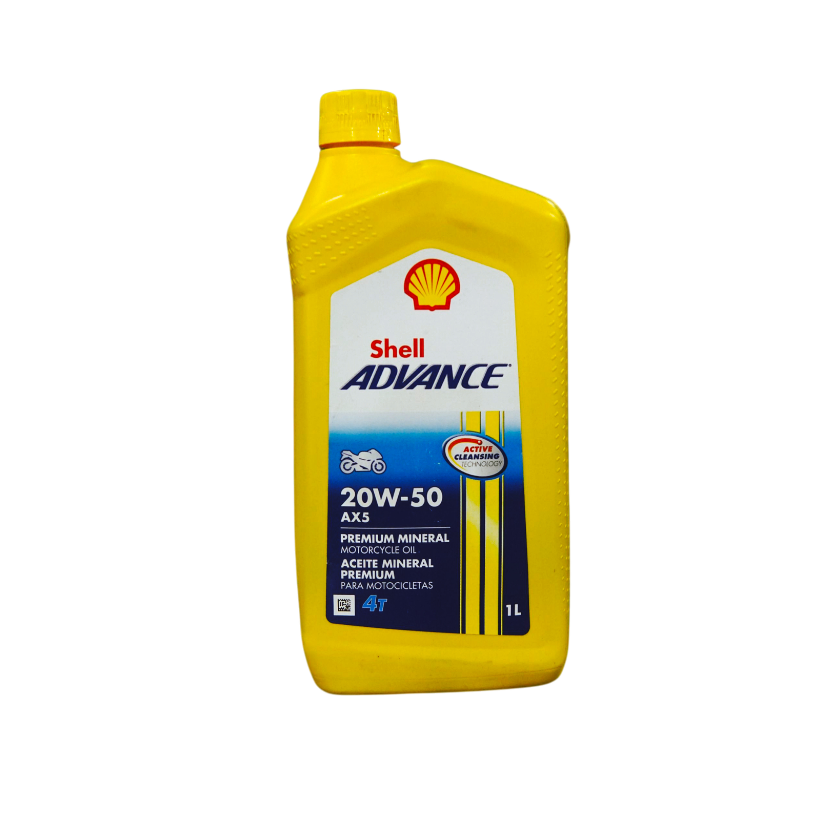 Aceite Shell Advance AX5 20W-50.